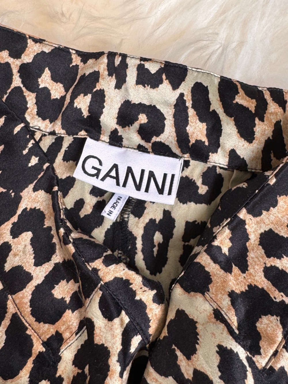 Ganni Silk Pants